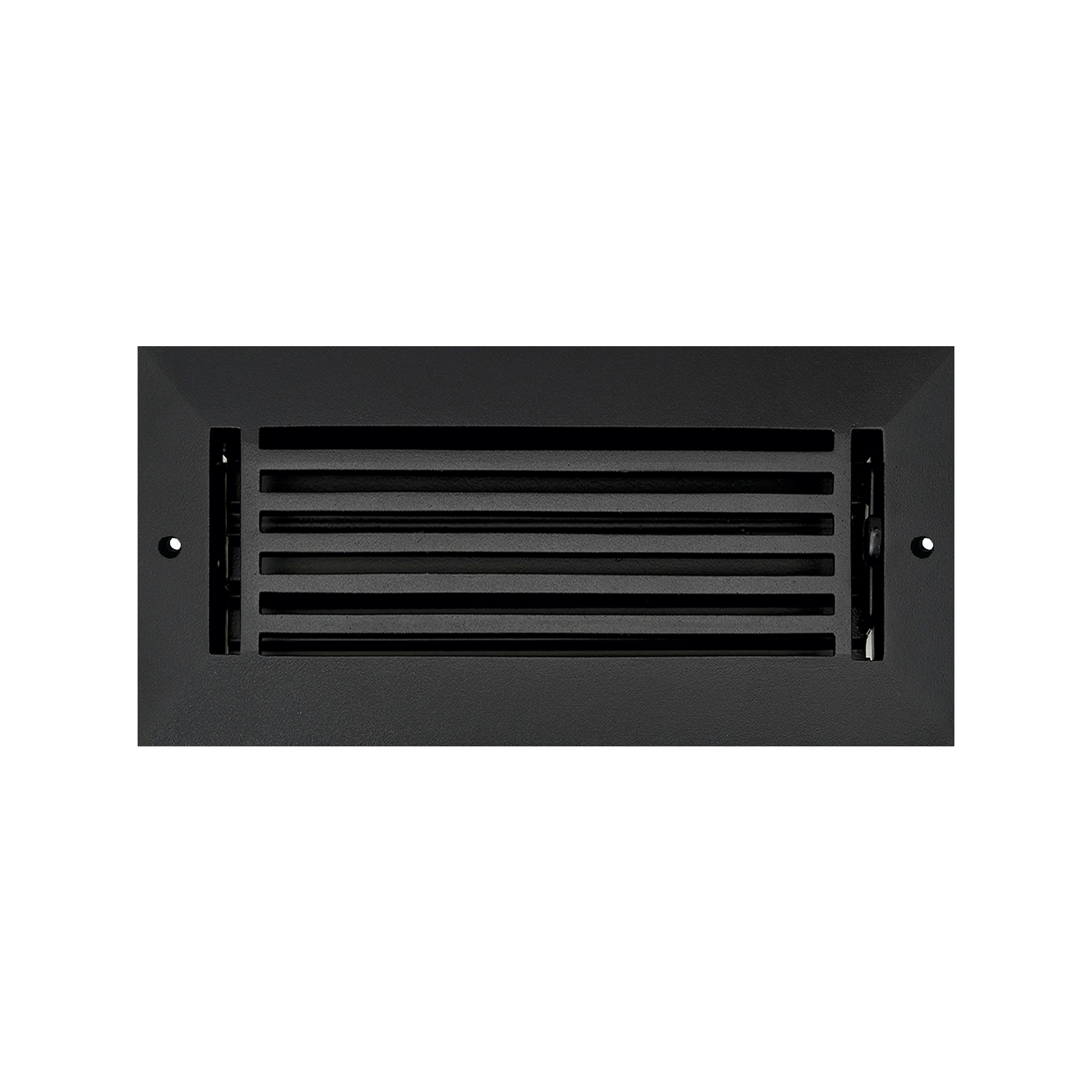 Linear 3"x10" Solid Cast Aluminum Air Supply louvered Vent | Powder Coated